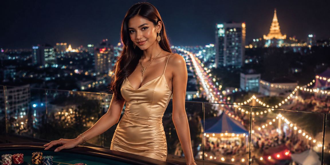နေပြည်တော်မှ ညဘက် ဘောလုံးလောင်းကစားသူများ